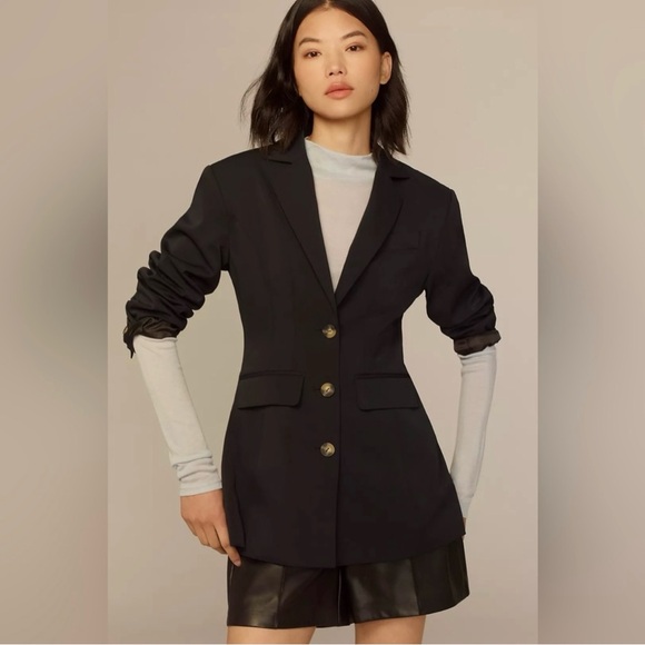 ANTHROPOLOGIE Anthropologie Sculpted Blazer NWT Size 8 - Picture 1 of 10